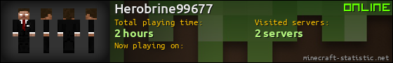 Herobrine99677 userbar 560x90