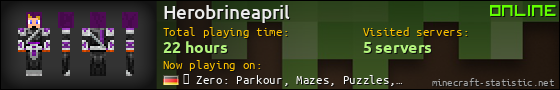 Herobrineapril userbar 560x90