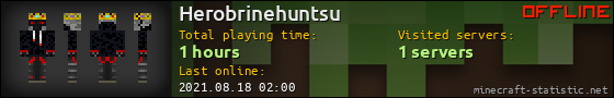 Herobrinehuntsu userbar 560x90