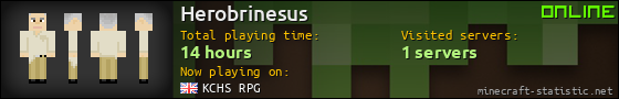 Herobrinesus userbar 560x90