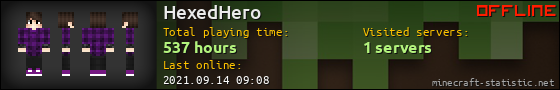 HexedHero userbar 560x90