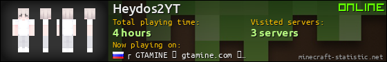 Heydos2YT userbar 560x90