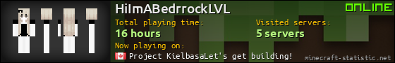 HiImABedrrockLVL userbar 560x90