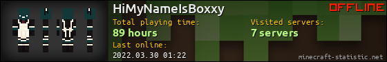 HiMyNameIsBoxxy userbar 560x90