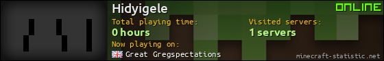 Hidyigele userbar 560x90