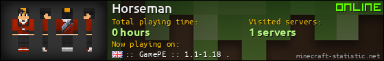 Horseman userbar 560x90