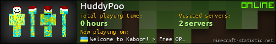 HuddyPoo userbar 560x90