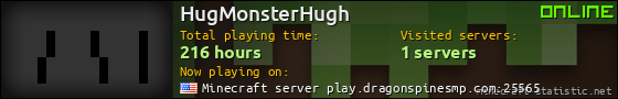 HugMonsterHugh userbar 560x90