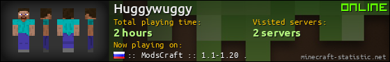 Huggywuggy userbar 560x90