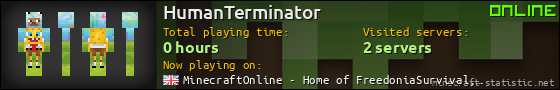 HumanTerminator userbar 560x90