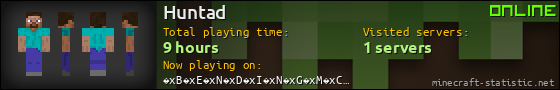 Huntad userbar 560x90