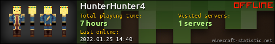 HunterHunter4 userbar 560x90