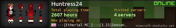 Huntress24 userbar 560x90
