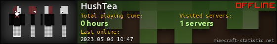 HushTea userbar 560x90