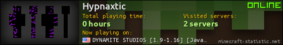 Hypnaxtic userbar 560x90