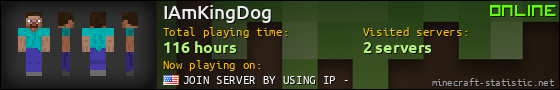 IAmKingDog userbar 560x90