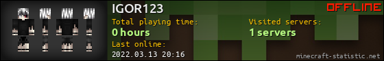 IGOR123 userbar 560x90