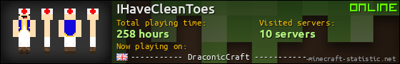 IHaveCleanToes userbar 560x90