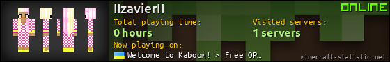 IIzavierII userbar 560x90