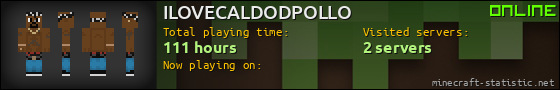 ILOVECALDODPOLLO userbar 560x90