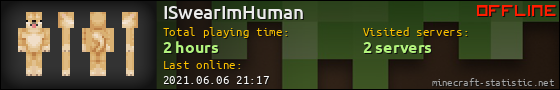 ISwearImHuman userbar 560x90