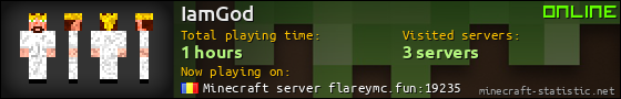 IamGod userbar 560x90