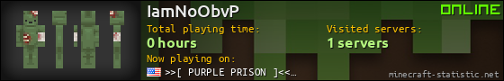 IamNoObvP userbar 560x90