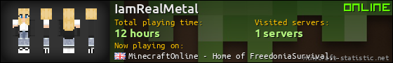 IamRealMetal userbar 560x90