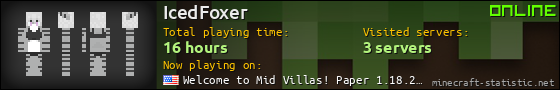 IcedFoxer userbar 560x90