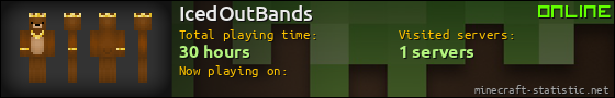 IcedOutBands userbar 560x90