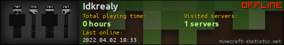Idkrealy userbar 560x90