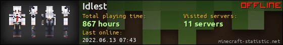 Idlest userbar 560x90