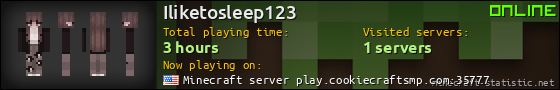 Iliketosleep123 userbar 560x90