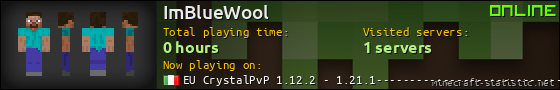 ImBlueWool userbar 560x90