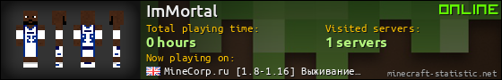 ImMortal userbar 560x90