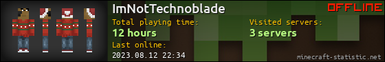 ImNotTechnoblade userbar 560x90