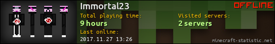 Immortal23 userbar 560x90