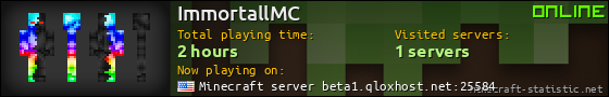 ImmortallMC userbar 560x90