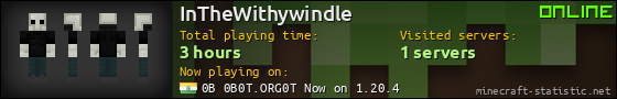 InTheWithywindle userbar 560x90