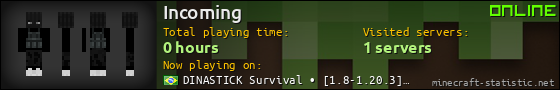 Incoming userbar 560x90