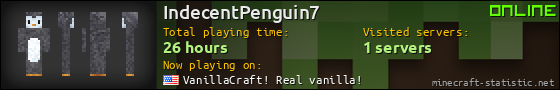 IndecentPenguin7 userbar 560x90