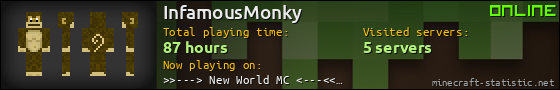 InfamousMonky userbar 560x90