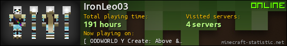 IronLeo03 userbar 560x90