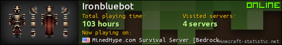 Ironbluebot userbar 560x90