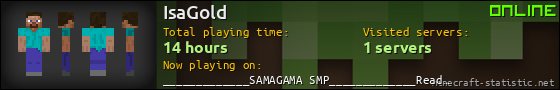 IsaGold userbar 560x90