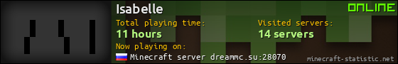 Isabelle userbar 560x90