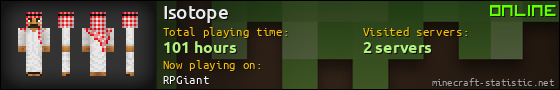 Isotope userbar 560x90
