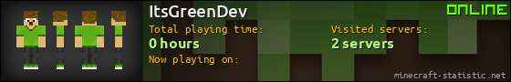 ItsGreenDev userbar 560x90