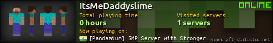 ItsMeDaddyslime userbar 560x90