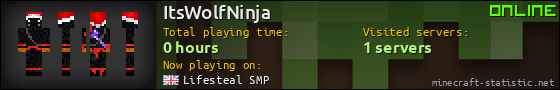 ItsWolfNinja userbar 560x90